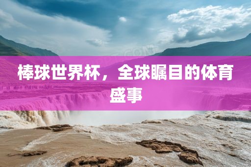 棒球世界杯，全球瞩目的体育盛事