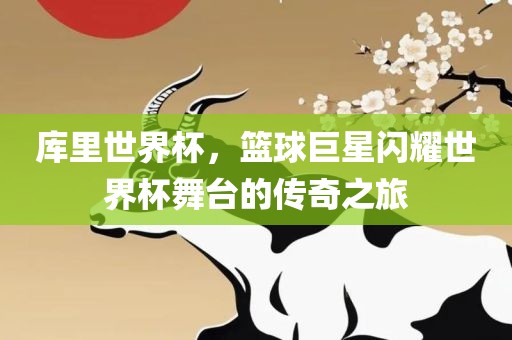 库里世界杯，篮球巨星闪耀世界杯舞台的传奇之旅吉安市靖泰电力工程有限公司