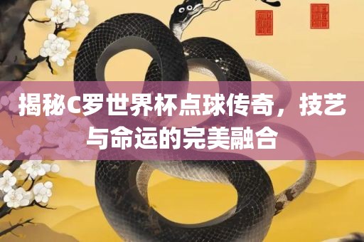 揭秘C罗世界杯点球传奇，技艺与命运的完美融合