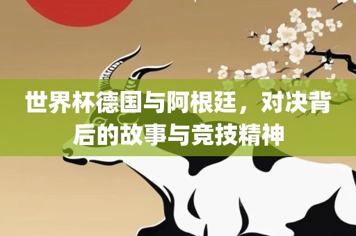世界杯德国与阿根廷，对决背后的故事与竞技精神