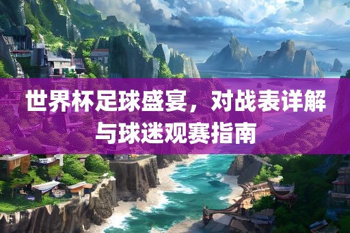 世界杯足球盛宴，对战表详解与球迷观赛指南吉安市靖泰电力工程有限公司