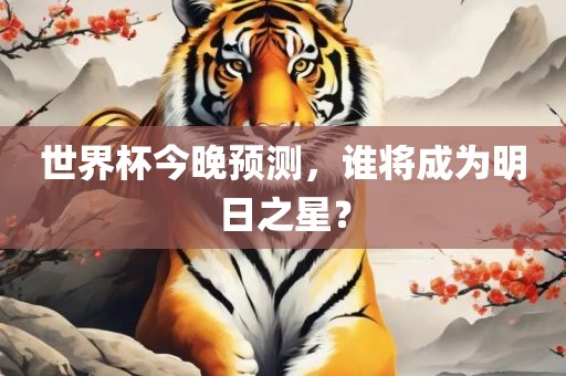 世界杯今晚预测，谁将成为明日之星？