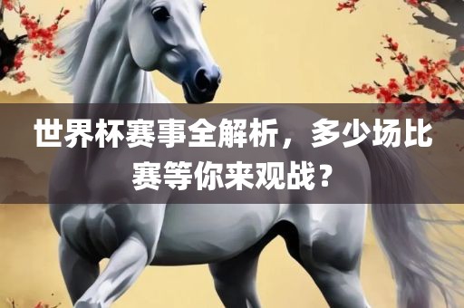 世界杯赛事全解析，多少场比赛等你来观战？