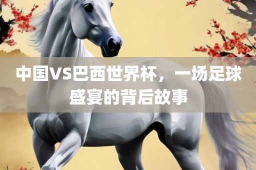 中国VS巴西世界吉安市靖泰电力工程有限公司杯，一场足球盛宴的背后故事