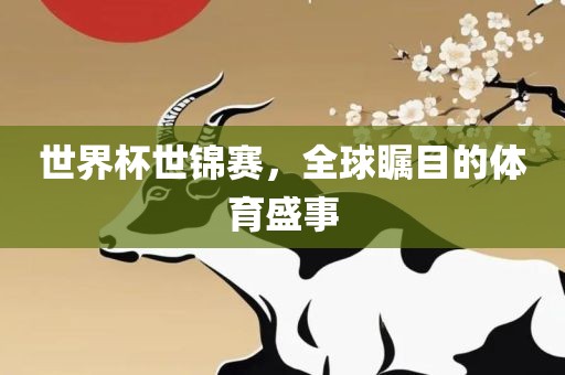 世界杯吉安市靖泰电力工程有限公司世锦赛，全球瞩目的体育盛事