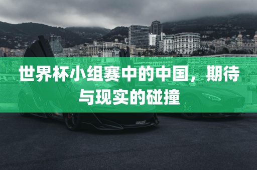 世界杯小组赛中的中国，期待与现实的碰撞