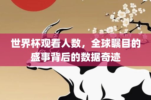 世界杯观看人数，全球瞩目的盛事背后的数据奇迹