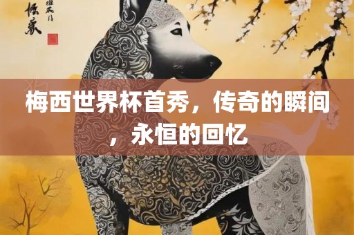 梅西世界杯首秀，传奇的瞬间，永恒的回忆