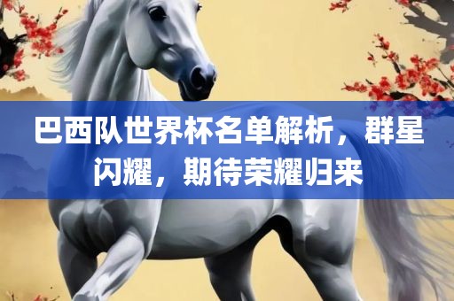 巴西队世界杯名单解析，群星闪耀，期待荣耀归来