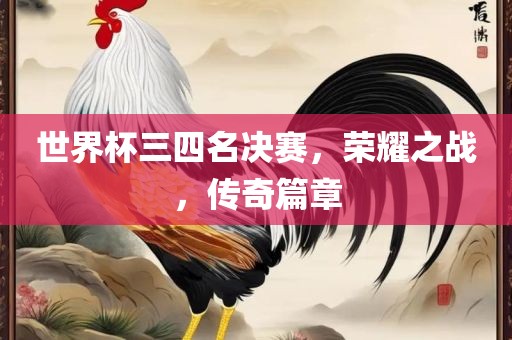 世界杯三四名决赛，荣耀之战，传奇篇章