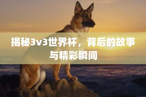 揭秘3v3世界杯，背后的故事与精彩瞬间