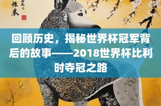 回顾历史，揭秘世界杯冠军背后的故事——2018世界杯比利时夺冠之路吉安市靖泰电力工程有限公司