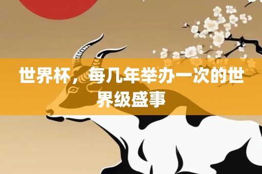 世界杯，每几年举办一次的世界级盛事吉安市靖泰电力工程有限公司