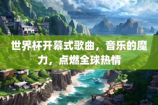 世界杯开幕式歌曲，音乐的魔力，点燃全球热情