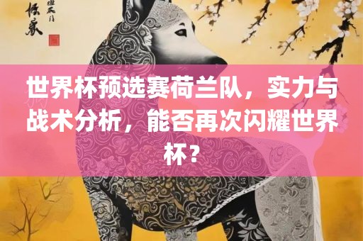 世界杯预选赛荷兰队，实力与战术分析，能否再次闪耀世界杯？吉安市靖泰电力工程有限公司