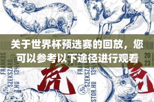 关于世界杯预选赛的回放，您可以参考以下途径进行观看