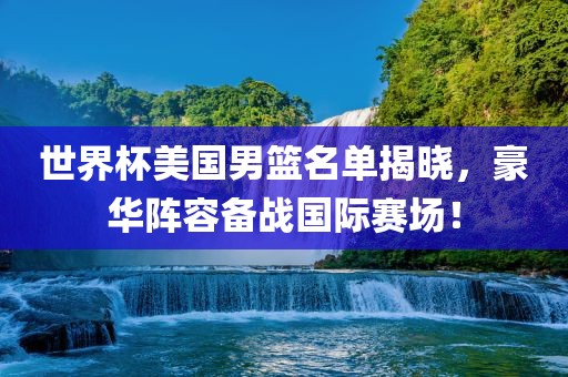 世界杯美国男篮名单揭晓，豪华阵容备战国际赛场！