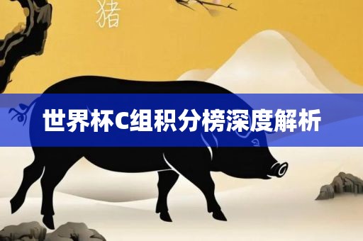 世界杯C组积分榜深度解析