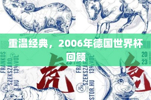 重温经典，2006年德国世界杯回顾