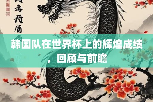 韩国队在世界杯上的辉煌成绩，回顾与前瞻