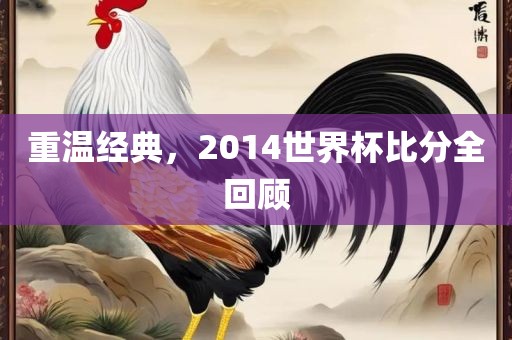 重温经典，2014世界杯比分全回顾