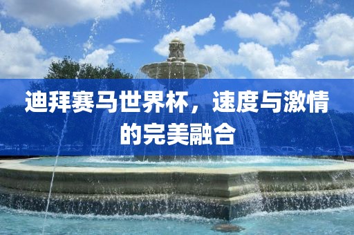 迪拜赛马世界杯，速度与激情的完美融合吉安市靖泰电力工程有限公司