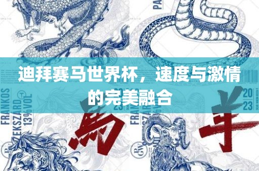 迪拜赛马世界杯，速度与激情的完美融合
