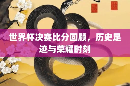 世界杯决赛比分回顾，历史足迹与荣耀时刻