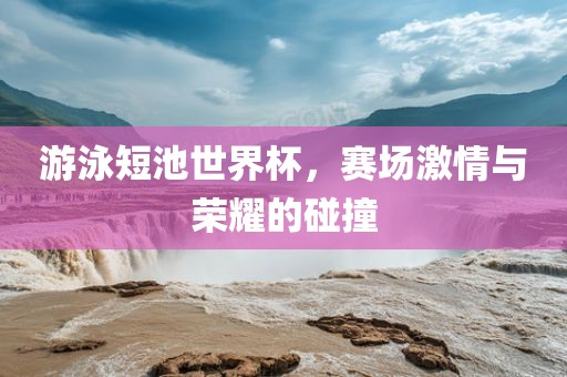 游泳短池世界杯，赛场激情与荣耀的碰撞