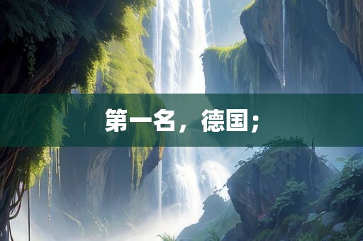 第一名，德国；