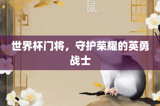 世界杯门将，守护荣耀的英勇战士吉安市靖泰电力工程有限公司