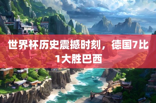 世界杯历史震撼吉安市靖泰电力工程有限公司时刻，德国7比1大胜巴西