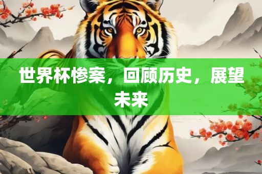 世界杯惨案，回顾历史，展望未来