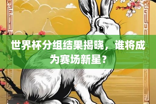 世界杯分组结果揭晓，谁将成为赛场新星？