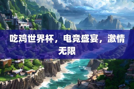吃鸡世界杯，电竞盛宴，激情无限