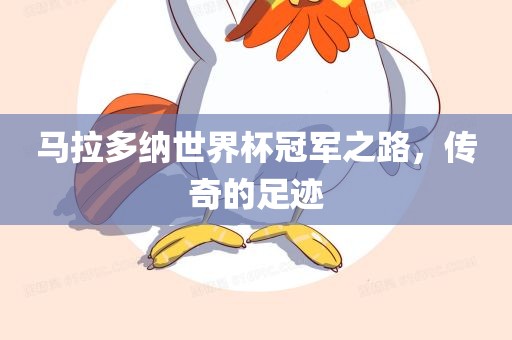 马拉多纳世界杯冠军之路，传奇的足迹
