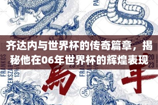 齐达内与世界杯的传奇篇章，揭秘他在06年世界杯的辉煌表现