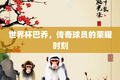 世界杯巴乔，传奇球员的荣耀时刻
