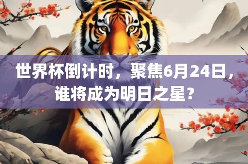 世界杯倒计时，聚焦6月24日，谁将成为明日之星？