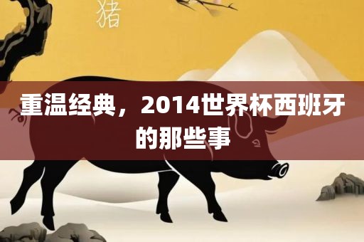 重温经典，2014世界杯西班牙的那些事吉安市靖泰电力工程有限公司