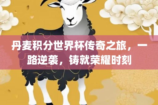 丹麦积分世界杯传奇之旅，一路逆袭，铸就荣耀时刻