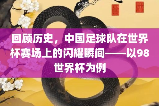 回顾历史，中国足球队在世界杯赛场上的闪耀瞬间——以98世界杯为例吉安市靖泰电力工程有限公司