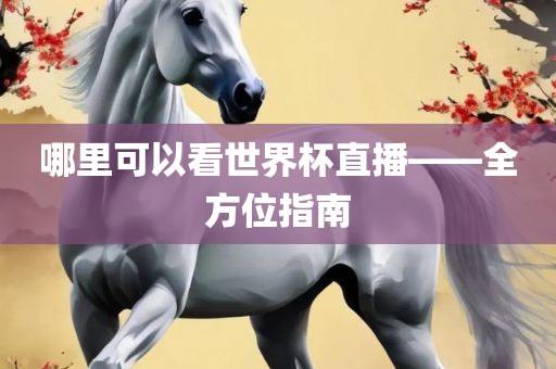哪里可以看世界杯直播——全方位指南吉安市靖泰电力工程有限公司
