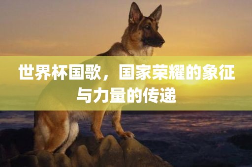世界杯国歌，国家荣耀的象征与力量的传递