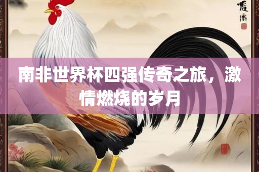 南非世界杯四强传奇之旅，激情燃烧的岁月