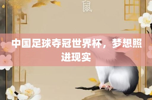 中国足球夺冠世界杯吉安市靖泰电力工程有限公司，梦想照进现实