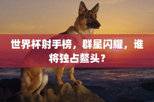 世界杯射手榜，群星闪耀，谁将独占鳌头？