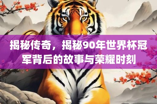 揭秘传奇，揭秘90年世界杯冠军背后的故事与荣耀时刻