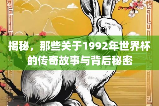 揭秘，那些关于1992年世界杯的传奇故事与背后秘密