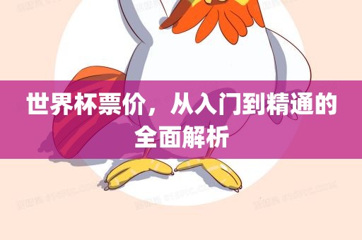 世界杯票价，从入门到精通的全面解析